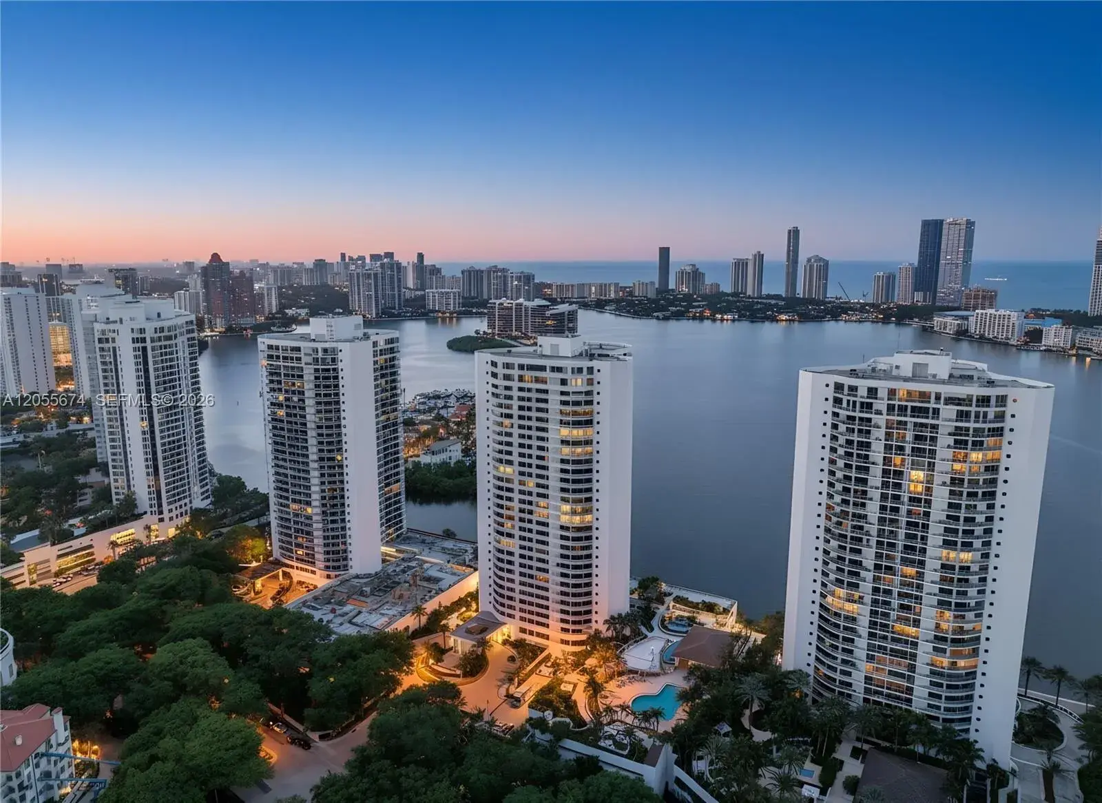 2 bedroom 2 bath Residential for sale at 3000 Island Blvd # 505, Aventura FL 33160