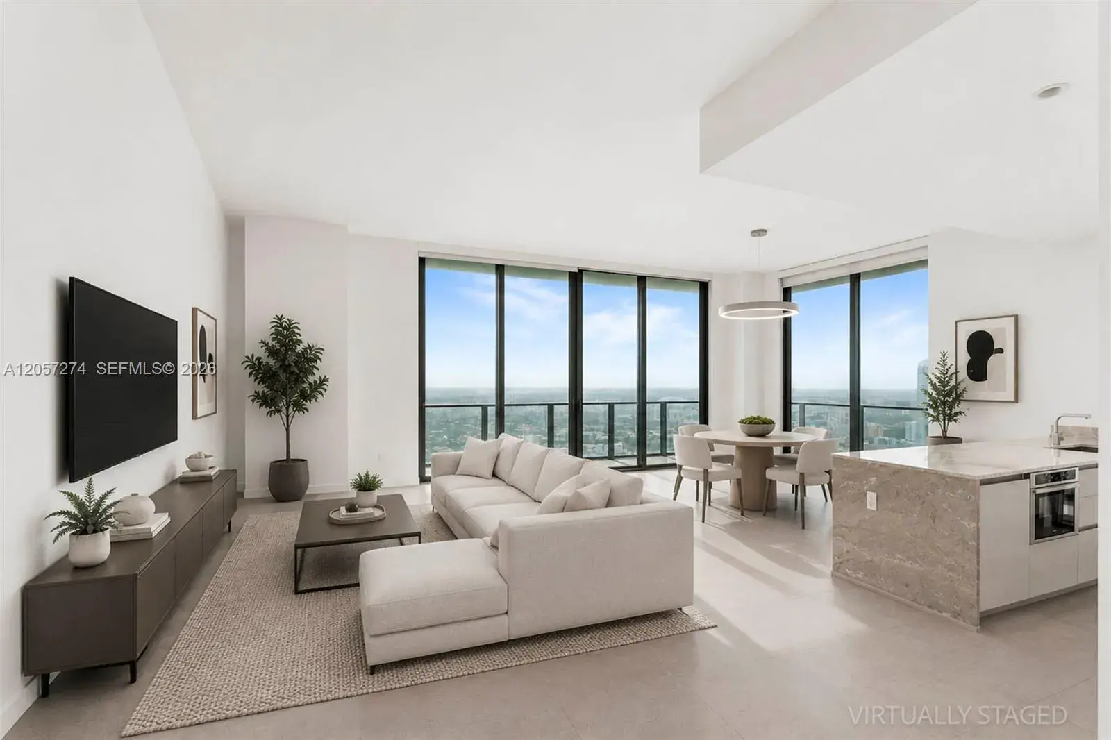 3 bedroom 2 bath Residential Lease for rent at 1300 S Miami Ave, Miami FL 33130