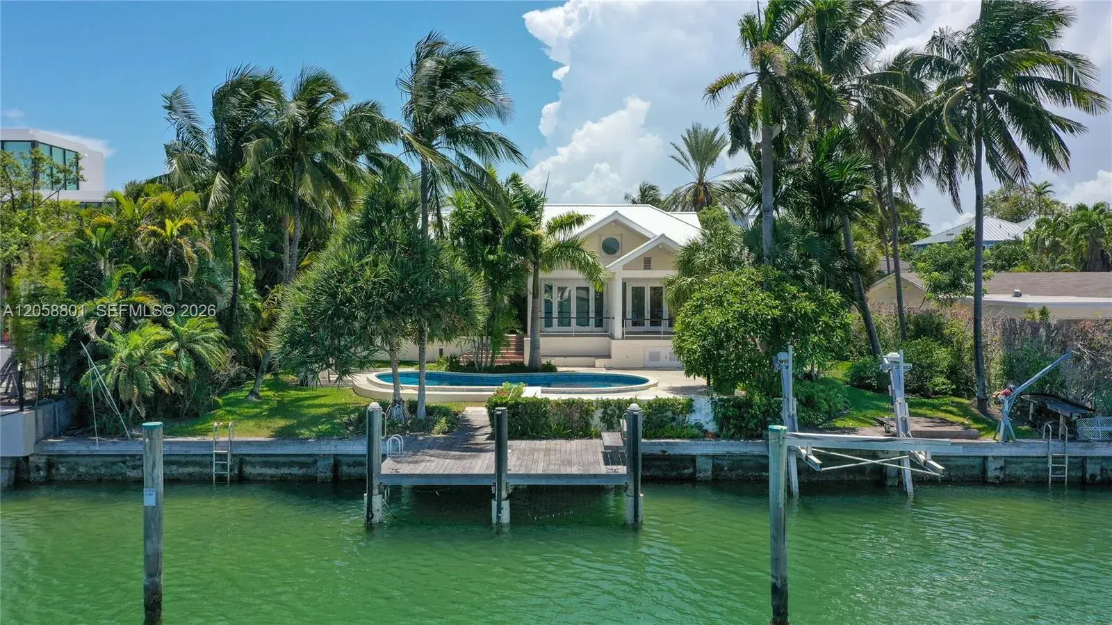 4 bedroom 5 bath Residential Lease for rent at 621 N Mashta Drive, Key Biscayne FL 33149