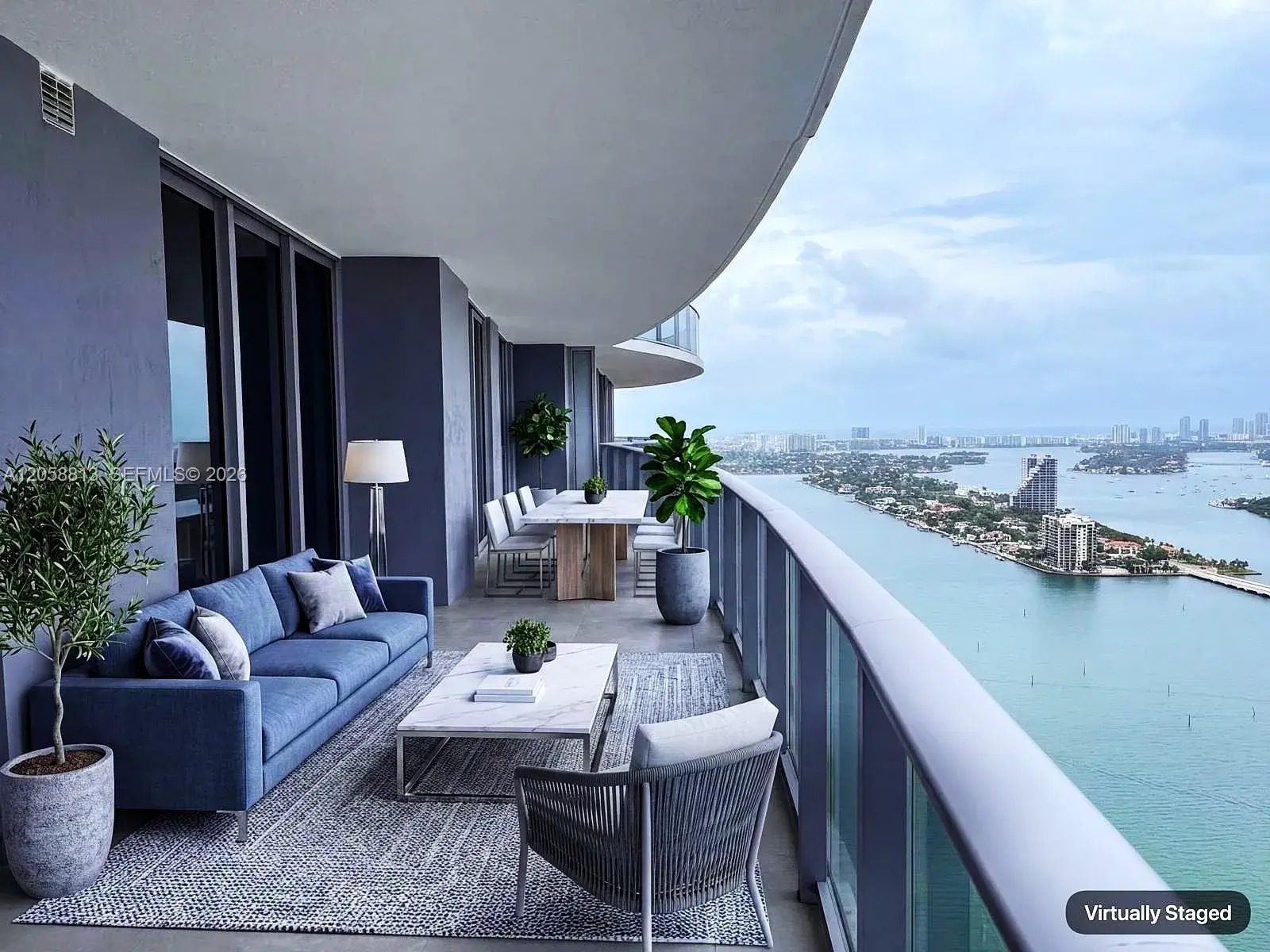 3 bedroom 3 bath Residential Lease for rent at 488 NE 18th St # 3910, Miami FL 33132