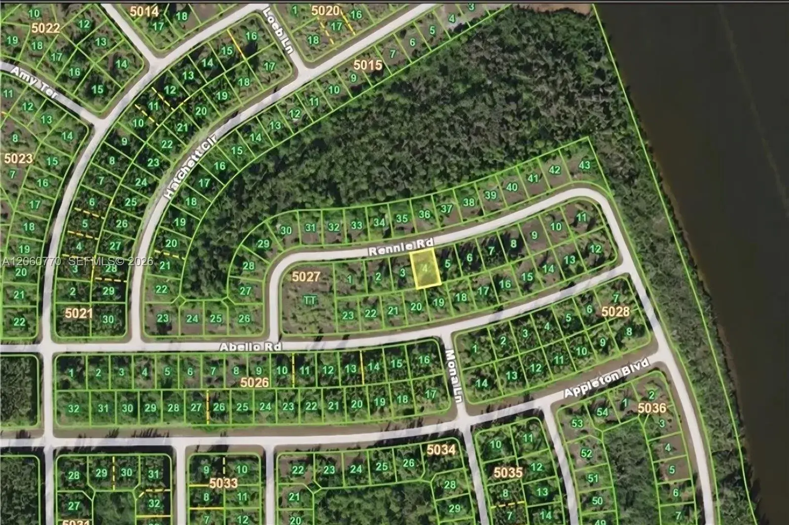 Land/Boat Docks for sale at 16233 Rennie Road, Port Charlotte FL 33981