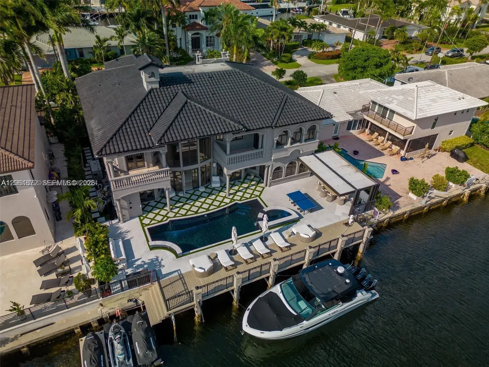 6 bedroom 6 bath Residential Lease for rent at 3380 NE 170th St, North Miami Beach FL 33160