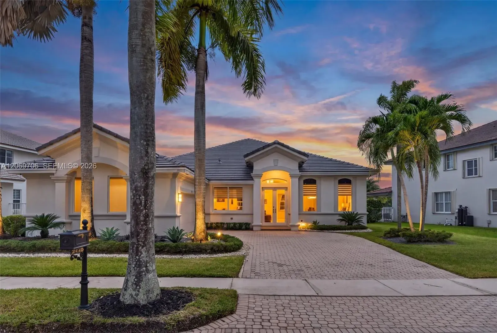 4 bedroom 3 bath Residential for sale at 2126 Quail Roost Dr, Weston FL 33327