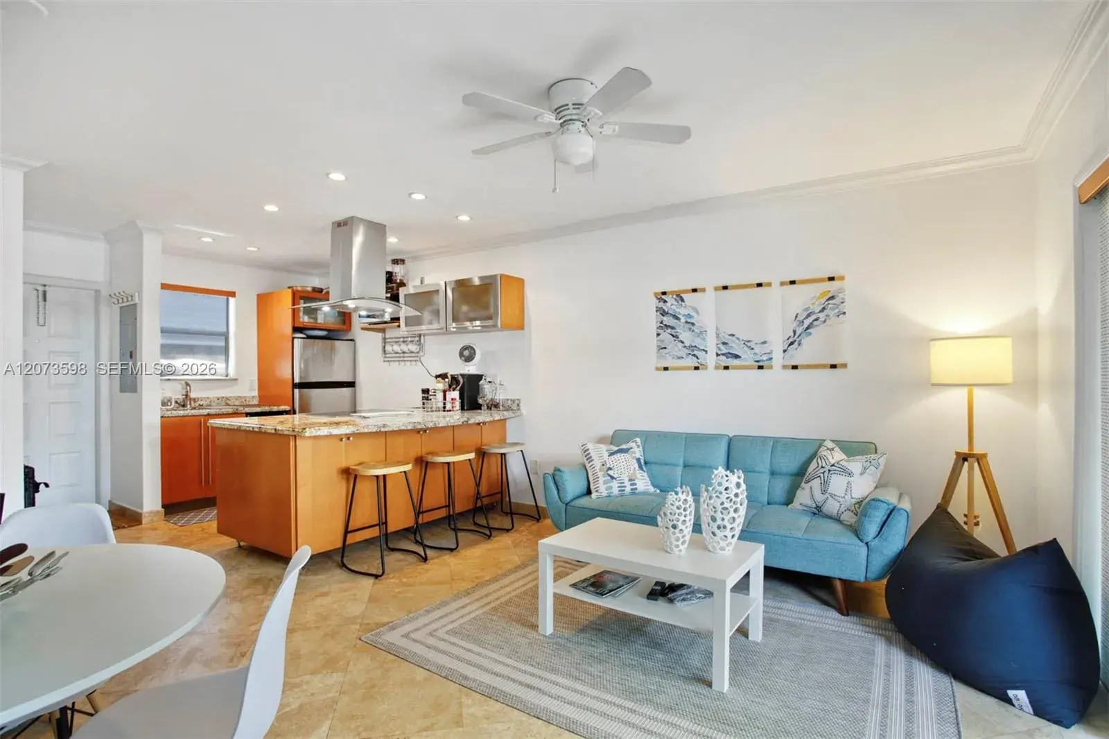 2 bedroom 1 bath Residential Lease for rent at 798 Crandon Blvd # C, Key Biscayne FL 33149