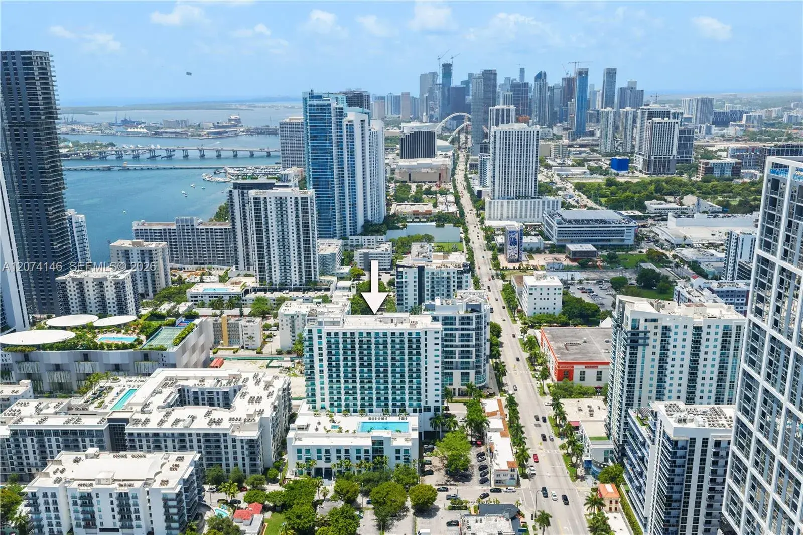 2 bedroom 2 bath Residential for sale at 333 NE 24th St # 1401, Miami FL 33137