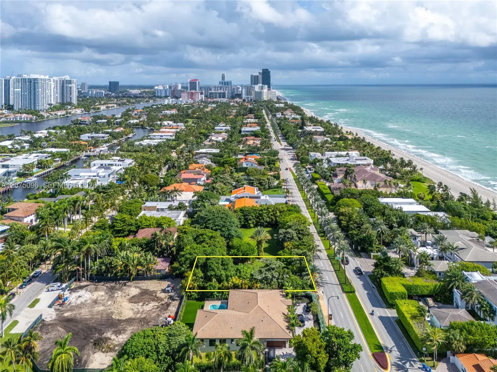 Land/Boat Docks for sale at 325 Ocean Blvd, Golden Beach FL 33160