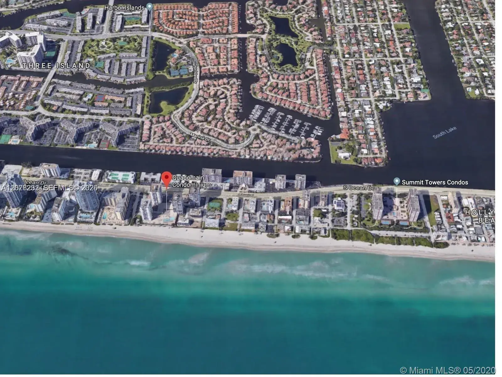 2 bedroom 2 bath Residential for sale at 2201 S Ocean Drive # 1507, Hollywood FL 33019