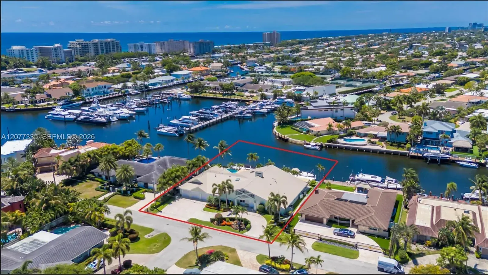 5 bedroom 3 bath Residential for sale at 2820 NE 44th St, Lighthouse Point FL 33064