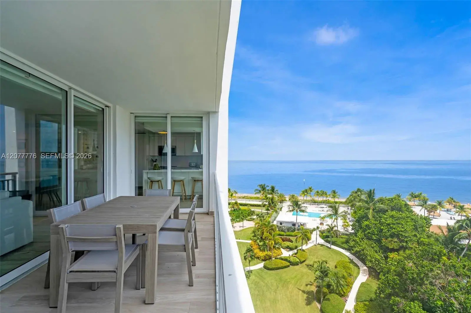 2 bedroom 2 bath Residential Lease for rent at 607 Ocean Dr # 10K, Key Biscayne FL 33149