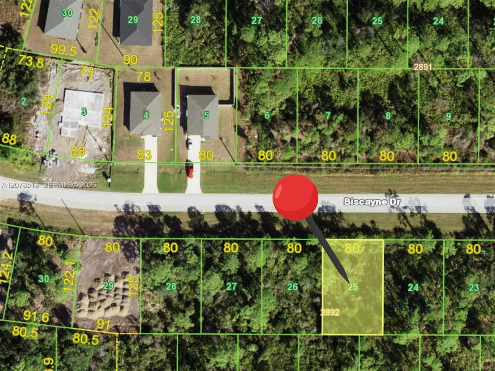 Land/Boat Docks for sale at 741 Biscayne Drive, Port Charlotte FL 33953