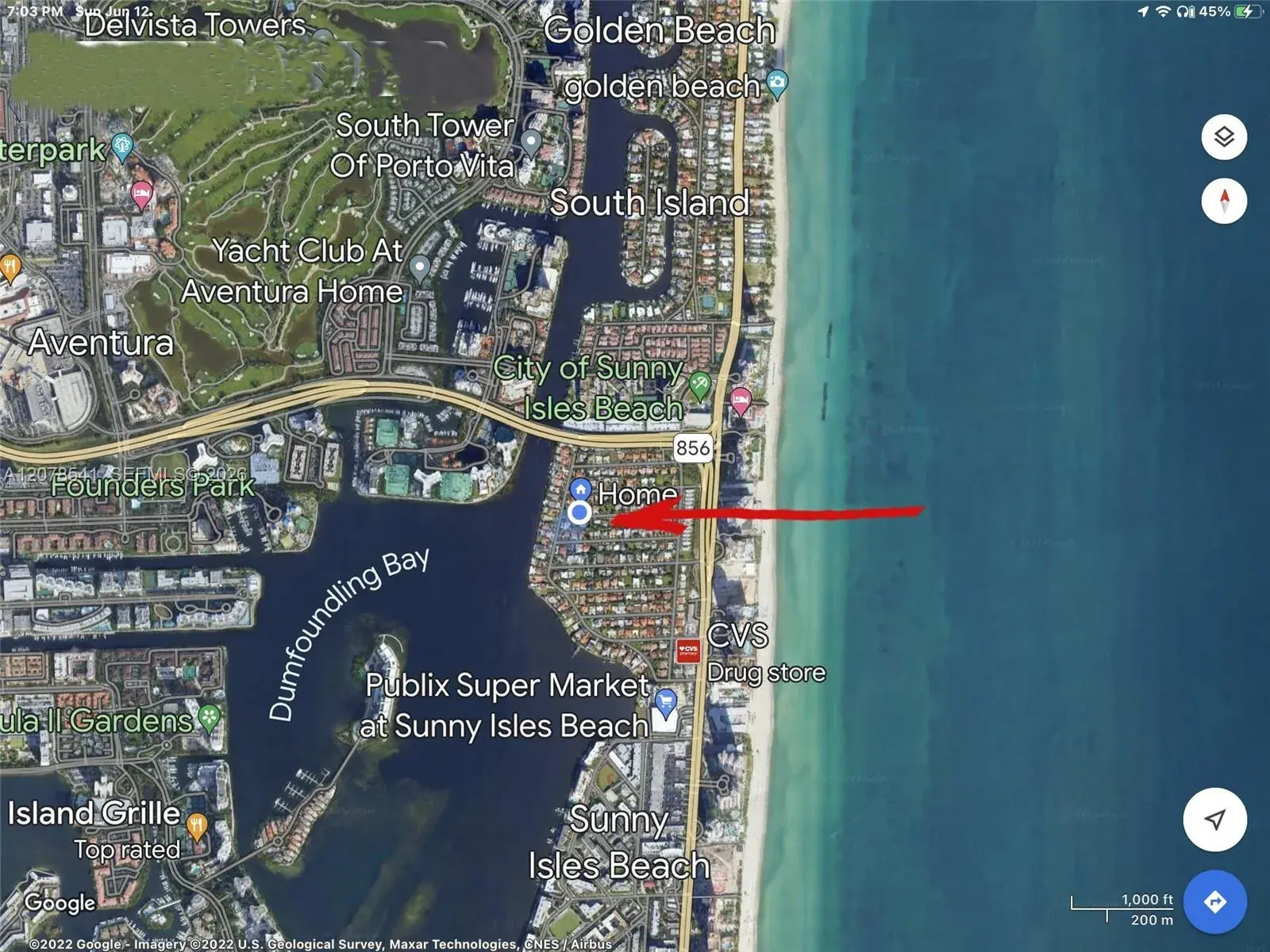 3 bedroom 3 bath Residential for sale at 343 190th St, Sunny Isles Beach FL 33160