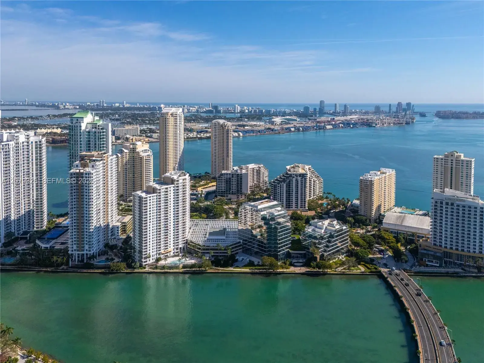 1 bedroom 1 bath Residential for sale at 701 Brickell Key Blvd # 707, Miami FL 33131