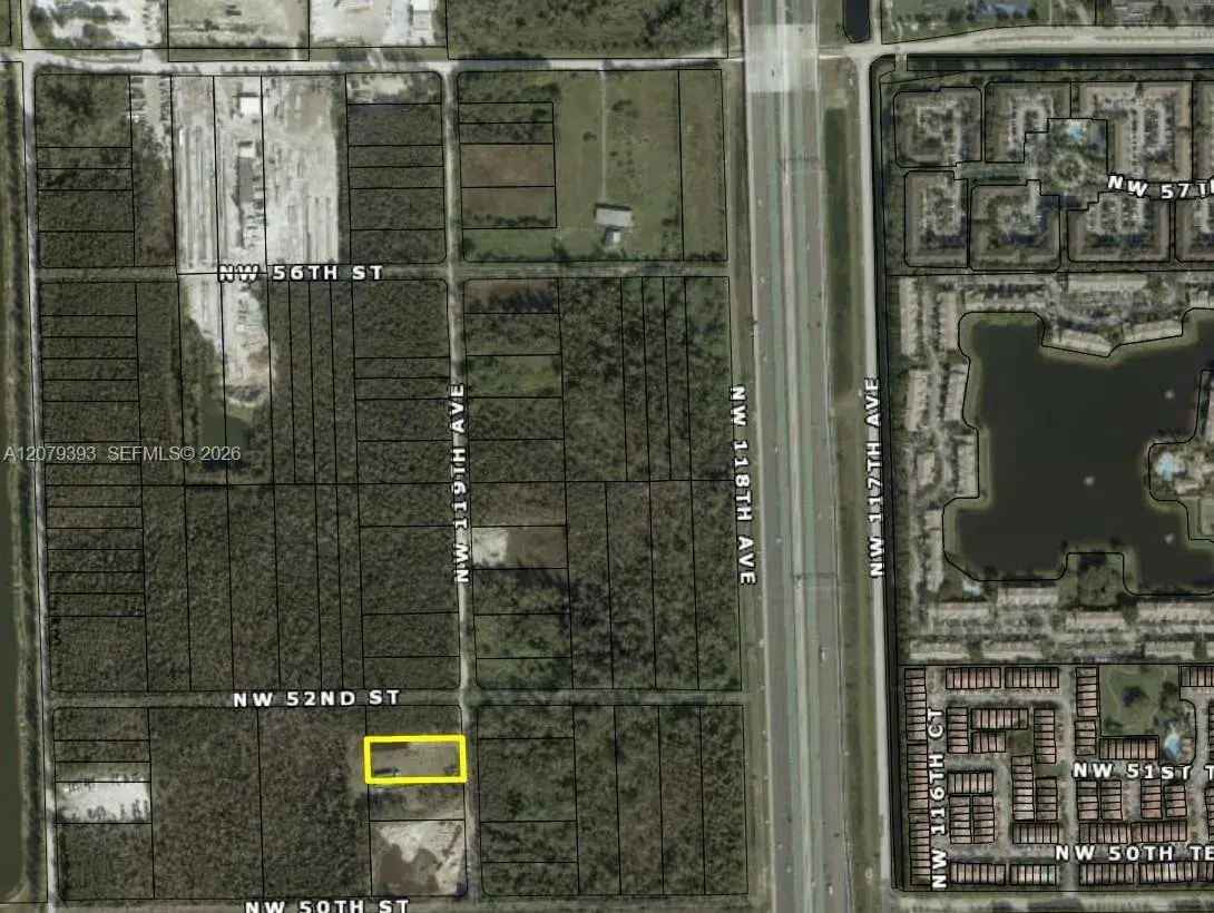 Commercial Land for sale at NW 119 Av & 52nd St, Doral FL 33178