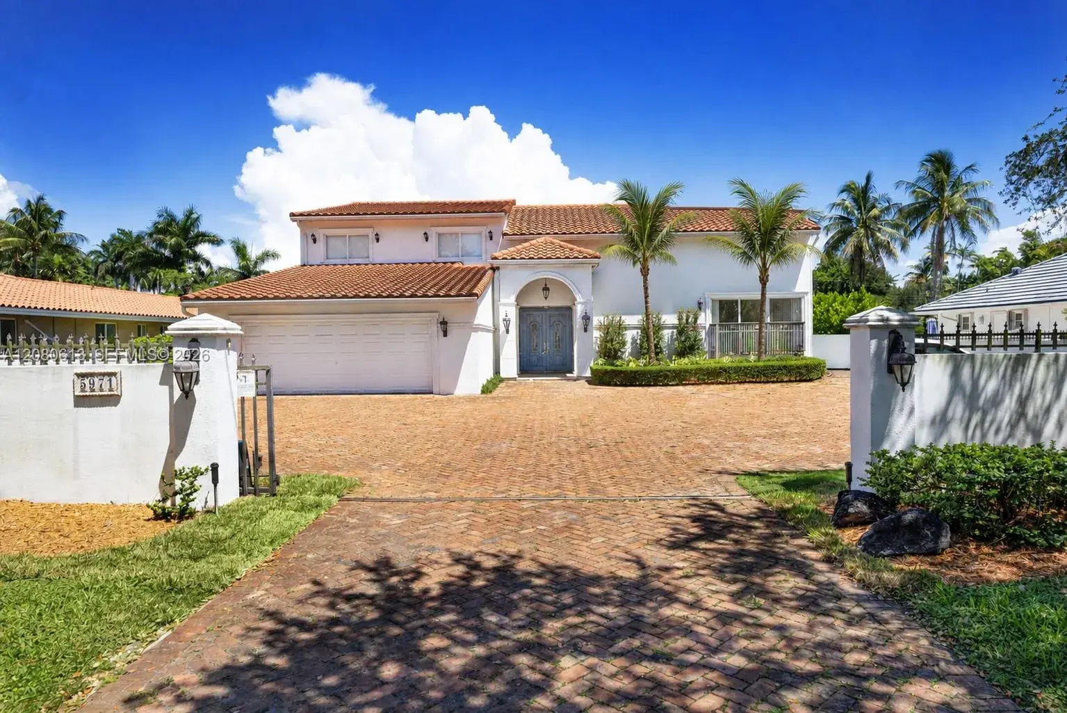 5 bedroom 4 bath Residential for sale at 5971 SW 88th St, South Miami FL 33156