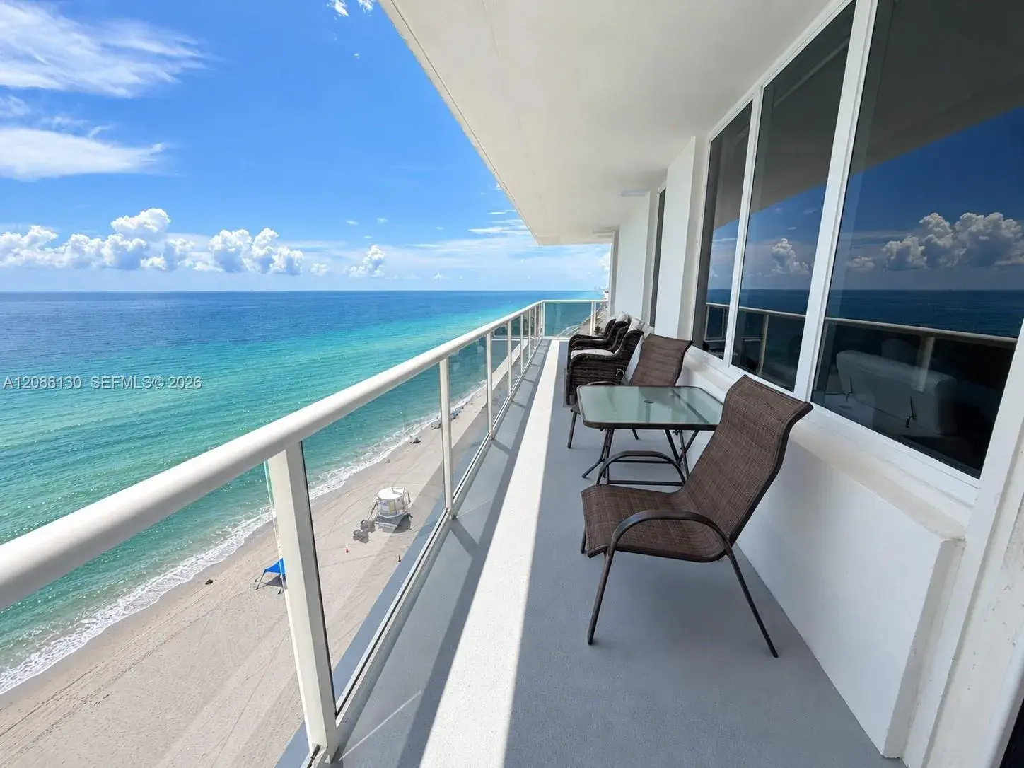 2 bedroom 2 bath Residential Lease for rent at 3725 S Ocean Dr # 1402, Hollywood FL 33019