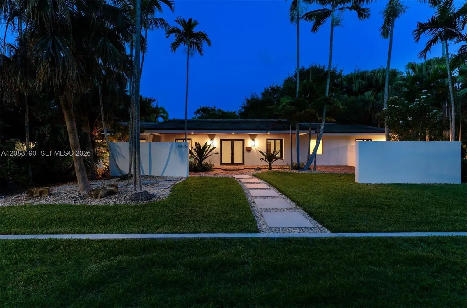 4 bedroom 3 bath Residential for sale at 13575 SW 72nd Ct, Pinecrest FL 33156
