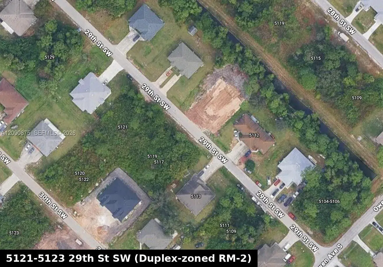 Land/Boat Docks for sale at 5121 29th St SW, Lehigh Acres FL 33973