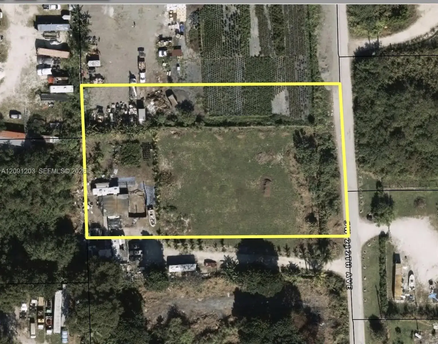 Commercial Land for sale at 16500 SW 212th Ave, Miami FL 33187