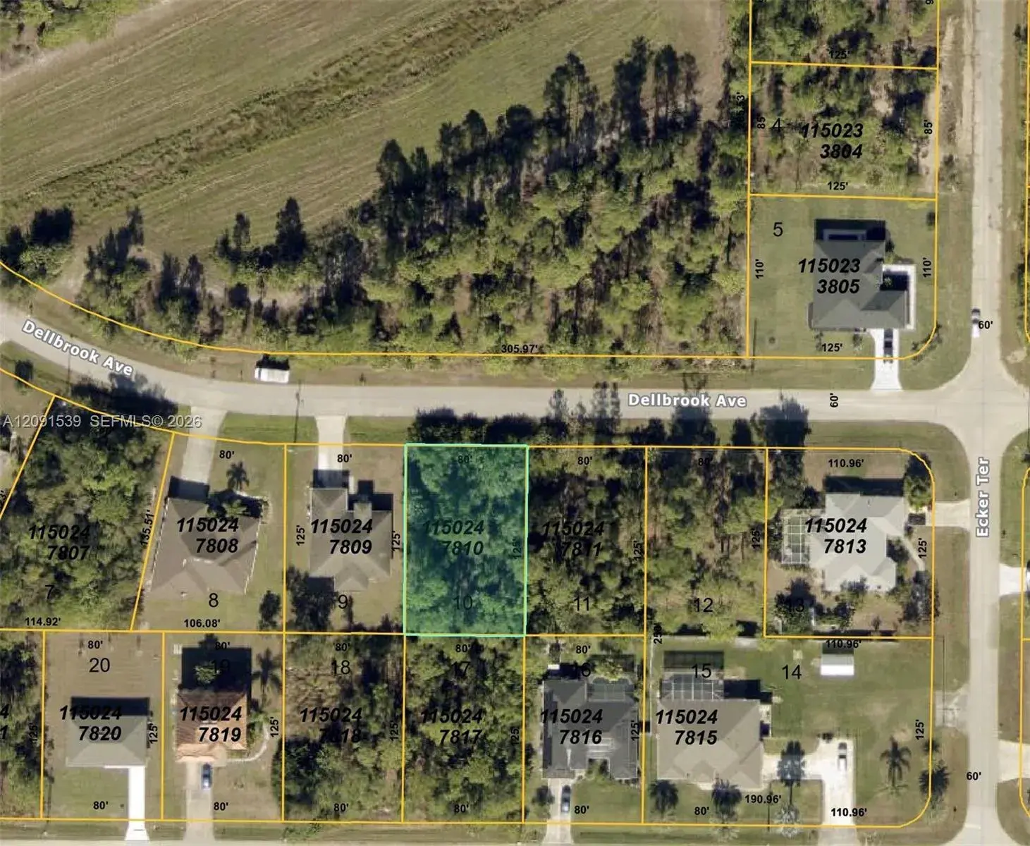 Land/Boat Docks for sale at 00 Dellbrook Avenue, North Port FL 34288