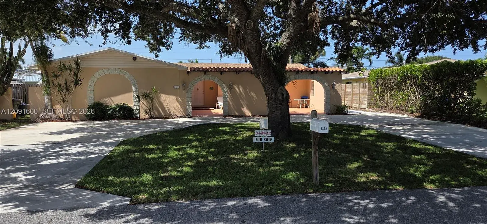 3 bedroom 2 bath Residential for sale at 2359 N Wallen Dr, Palm Beach Gardens FL 33410