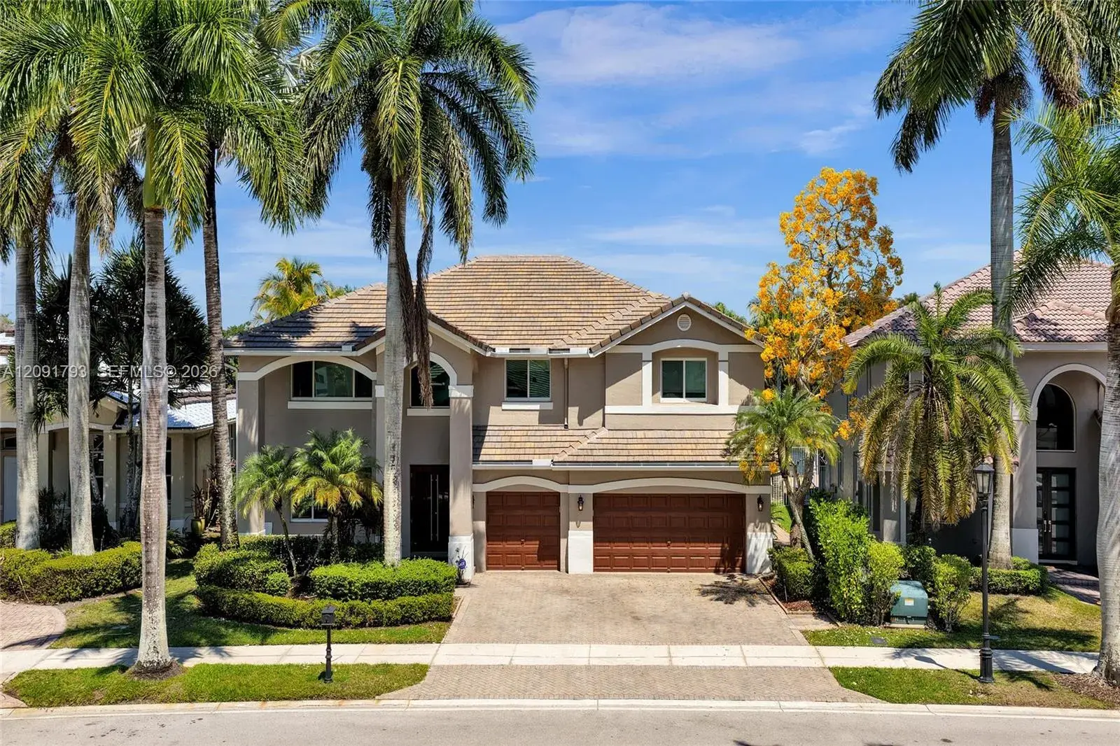 6 bedroom 4 bath Residential for sale at 2410 Deer Creek Road, Weston FL 33327