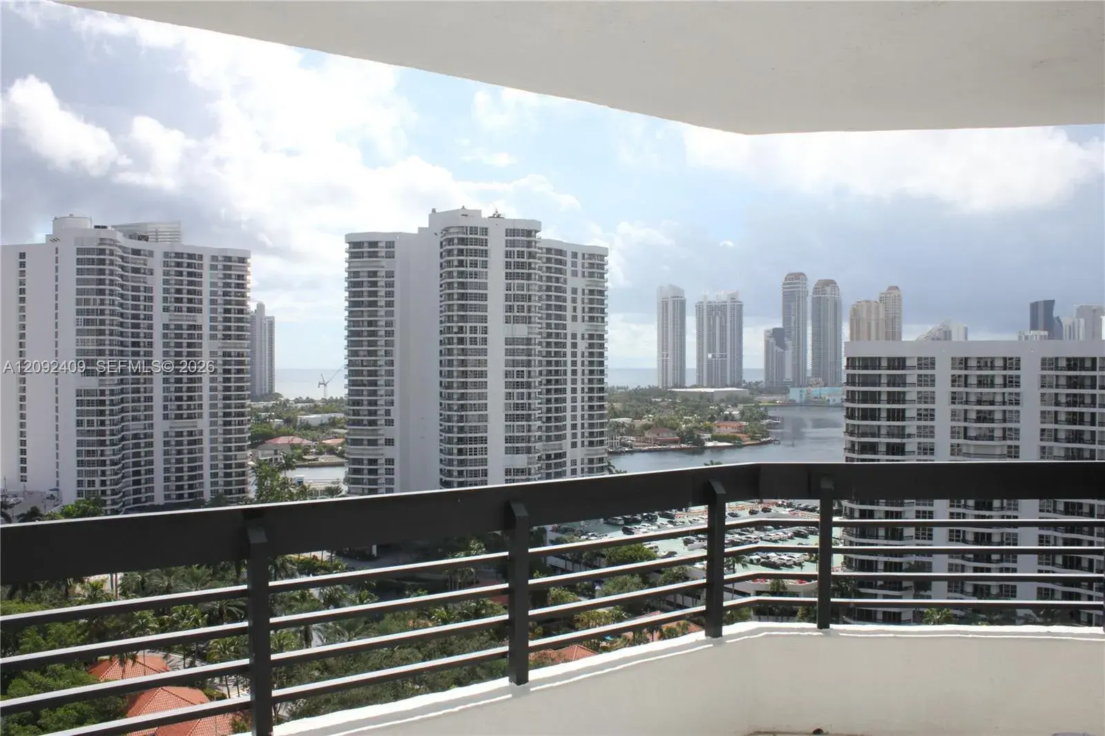 2 bedroom 2 bath Residential Lease for rent at 3500 Mystic Pointe Dr # 1907, Aventura FL 33180
