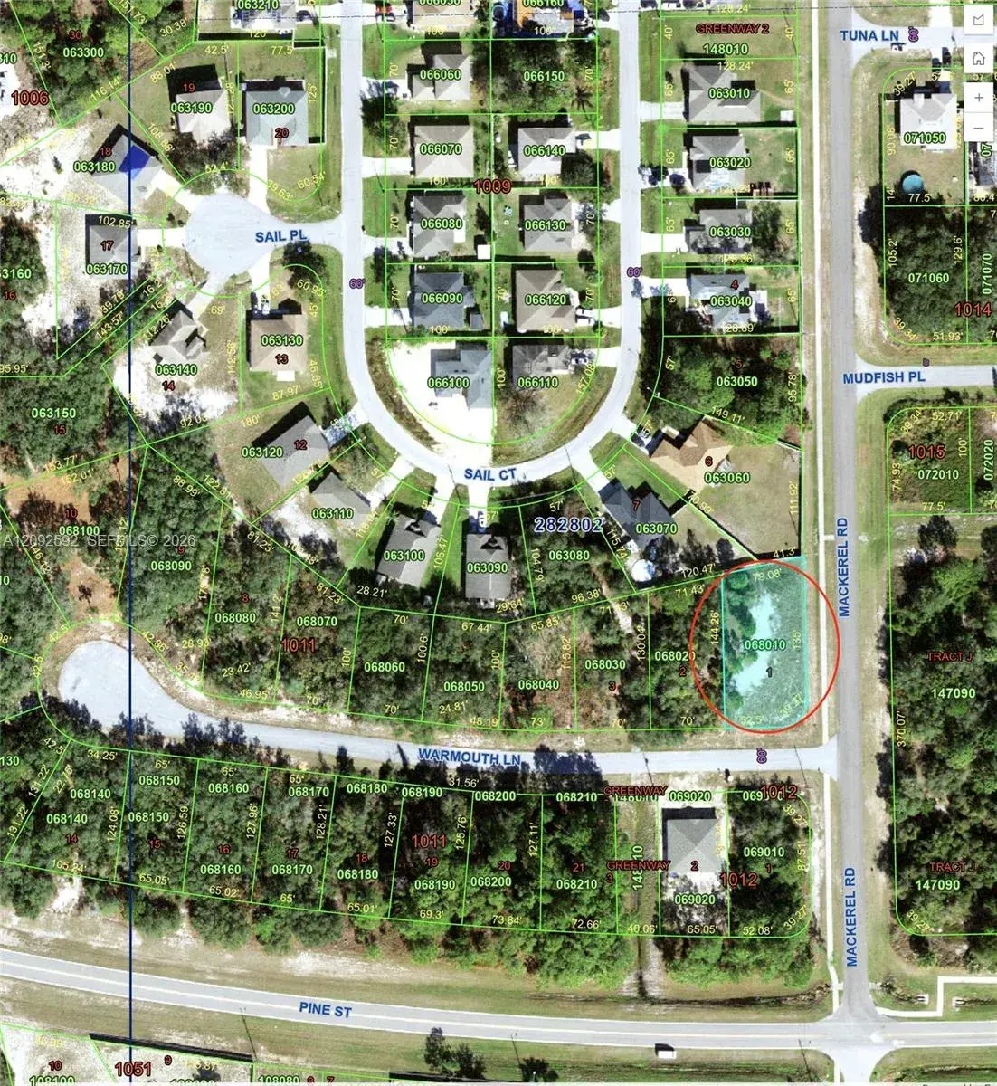 Land/Boat Docks for sale at 101 WARMOUTH LANE, Poinciana FL 34759