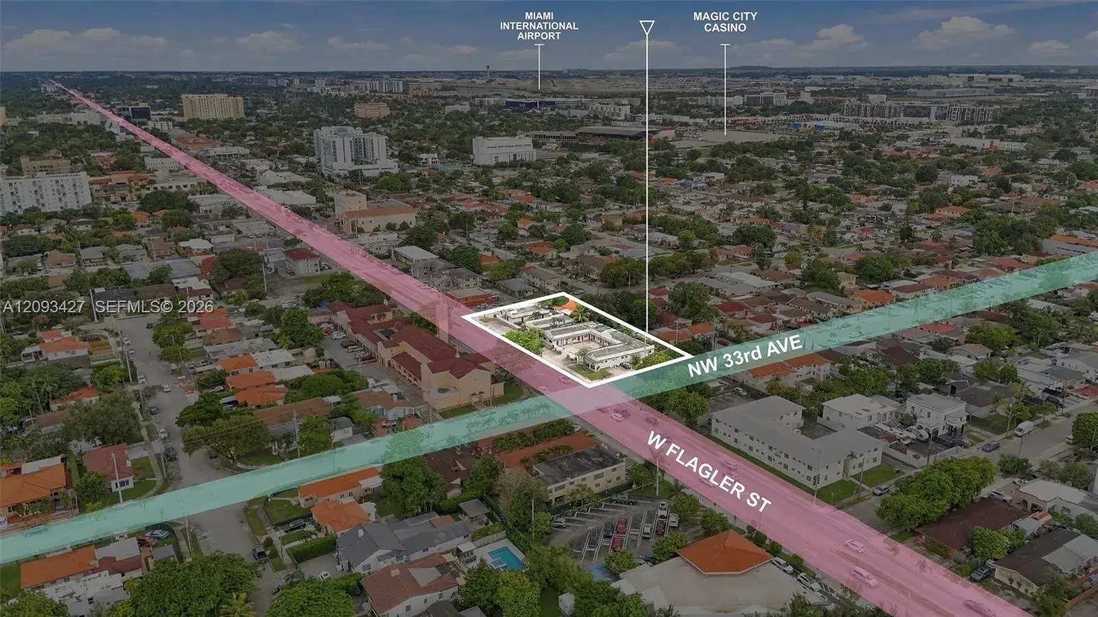 Commercial Sale for sale at 3301 W Flagler St, Miami FL 33135