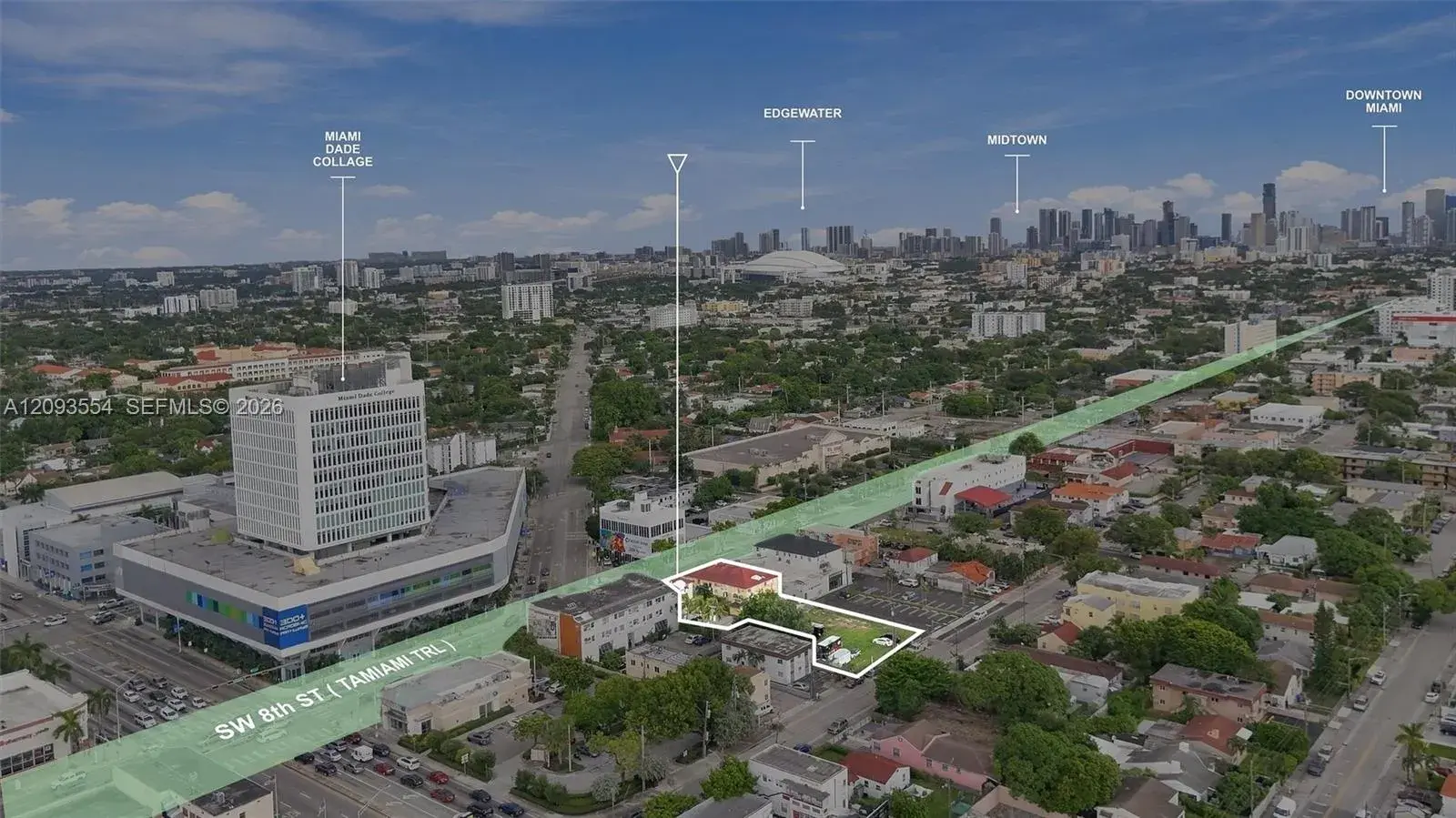Commercial Land for sale at 2554 SW 8th St, Miami FL 33135
