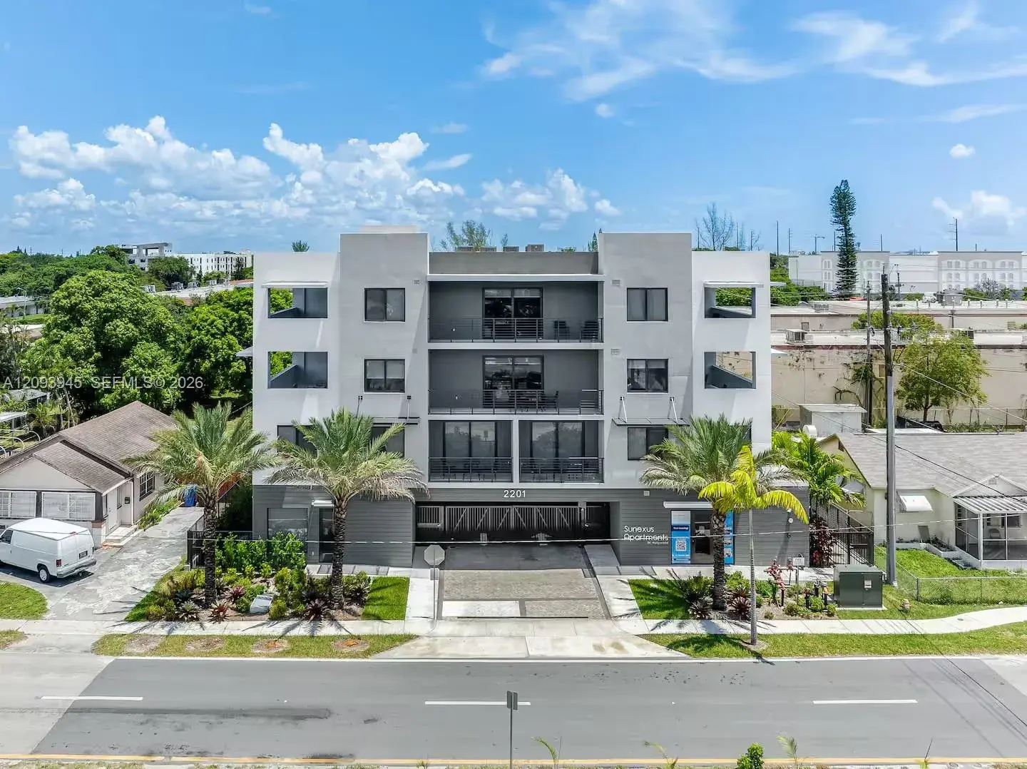 3 bedroom 2 bath Residential Lease for rent at 2201 Polk St # 308, Hollywood FL 33020