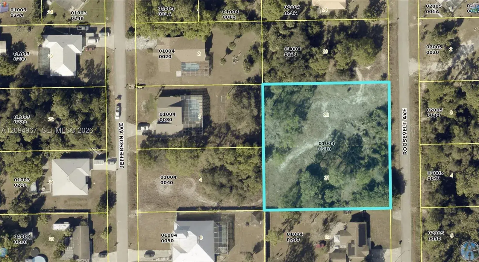 Land/Boat Docks for sale at 17 Roosevelt Ave, Lehigh Acres FL 33936