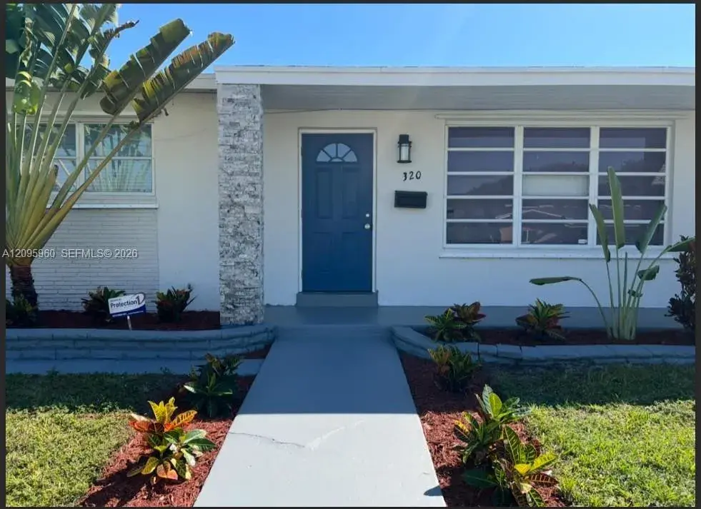 3 bedroom 2 bath Residential for sale at 320 SW 7th Ct., Hallandale Beach FL 33009
