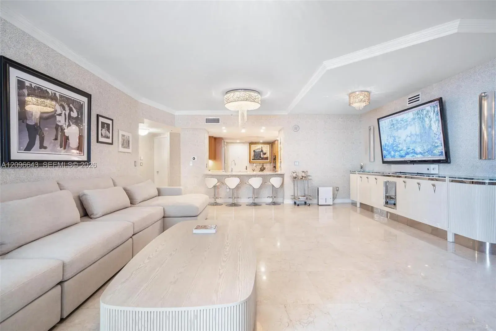 2 bedroom 2 bath Residential for sale at 9559 Collins Ave # D, Surfside FL 33154