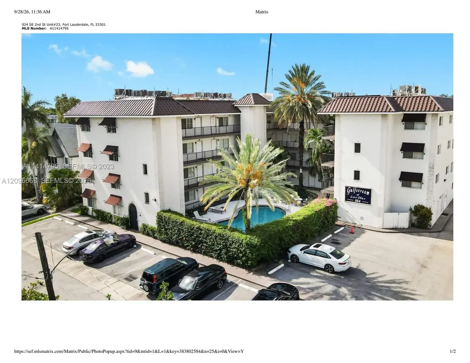 2 bedroom 2 bath Residential Lease for rent at 924 SE 2nd St # 23, Fort Lauderdale FL 33301