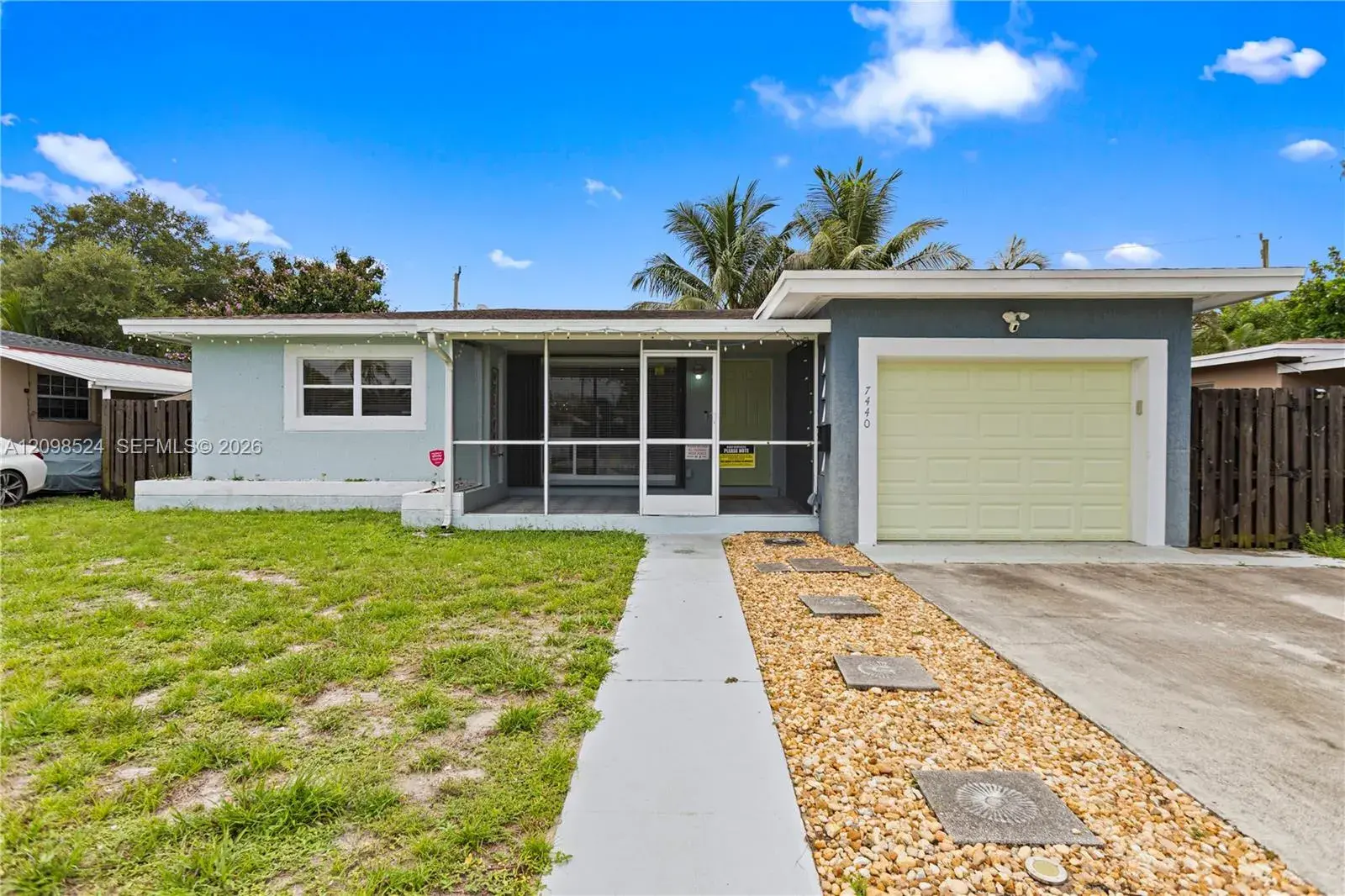 3 bedroom 3 bath Residential for sale at 7440 FILLMORE STREET, Hollywood FL 33024