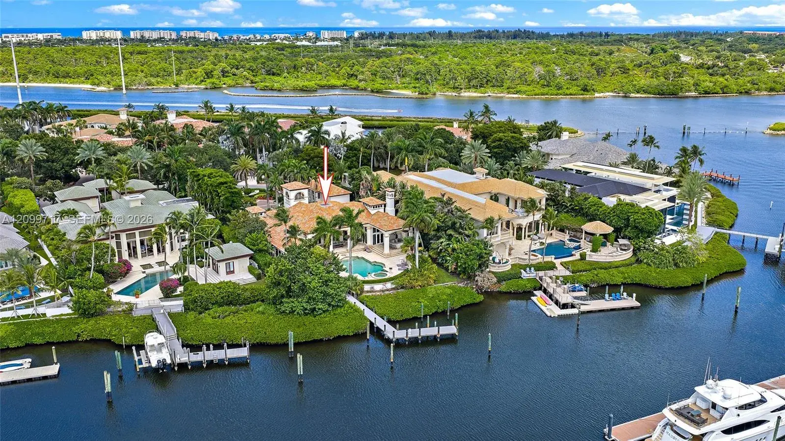 6 bedroom 6 bath Residential for sale at 193 Spyglass Ct, Jupiter FL 33477