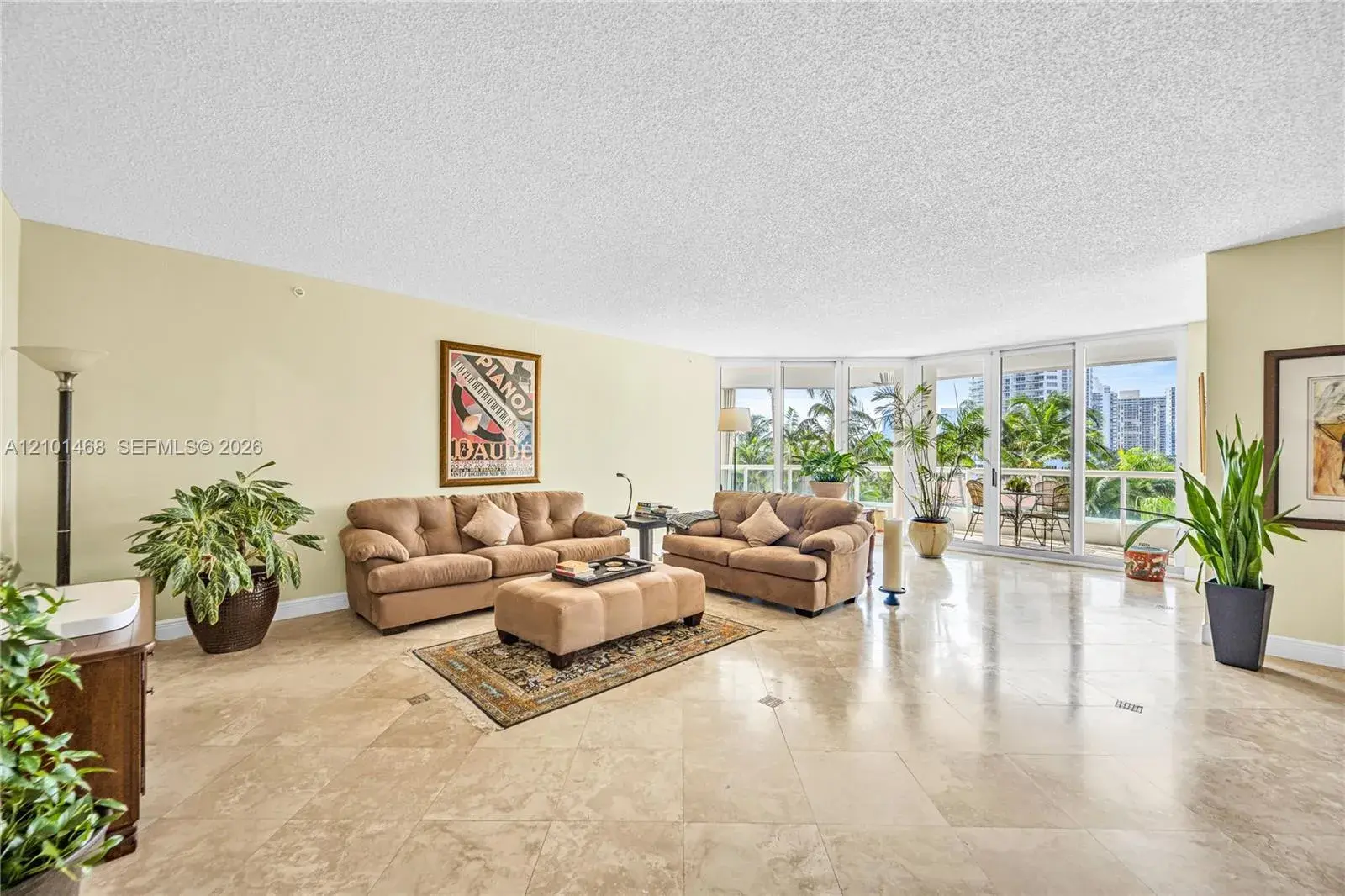 3 bedroom 2 bath Residential Lease for rent at 21050 Point Pl # 502, Aventura FL 33180