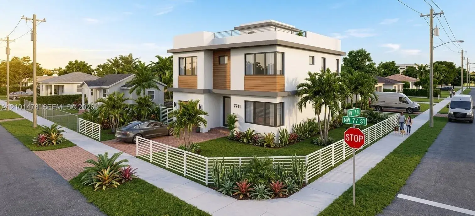 1 bedroom 1 bath Residential for sale at 7711 NW 17th Pl, Miami FL 33147