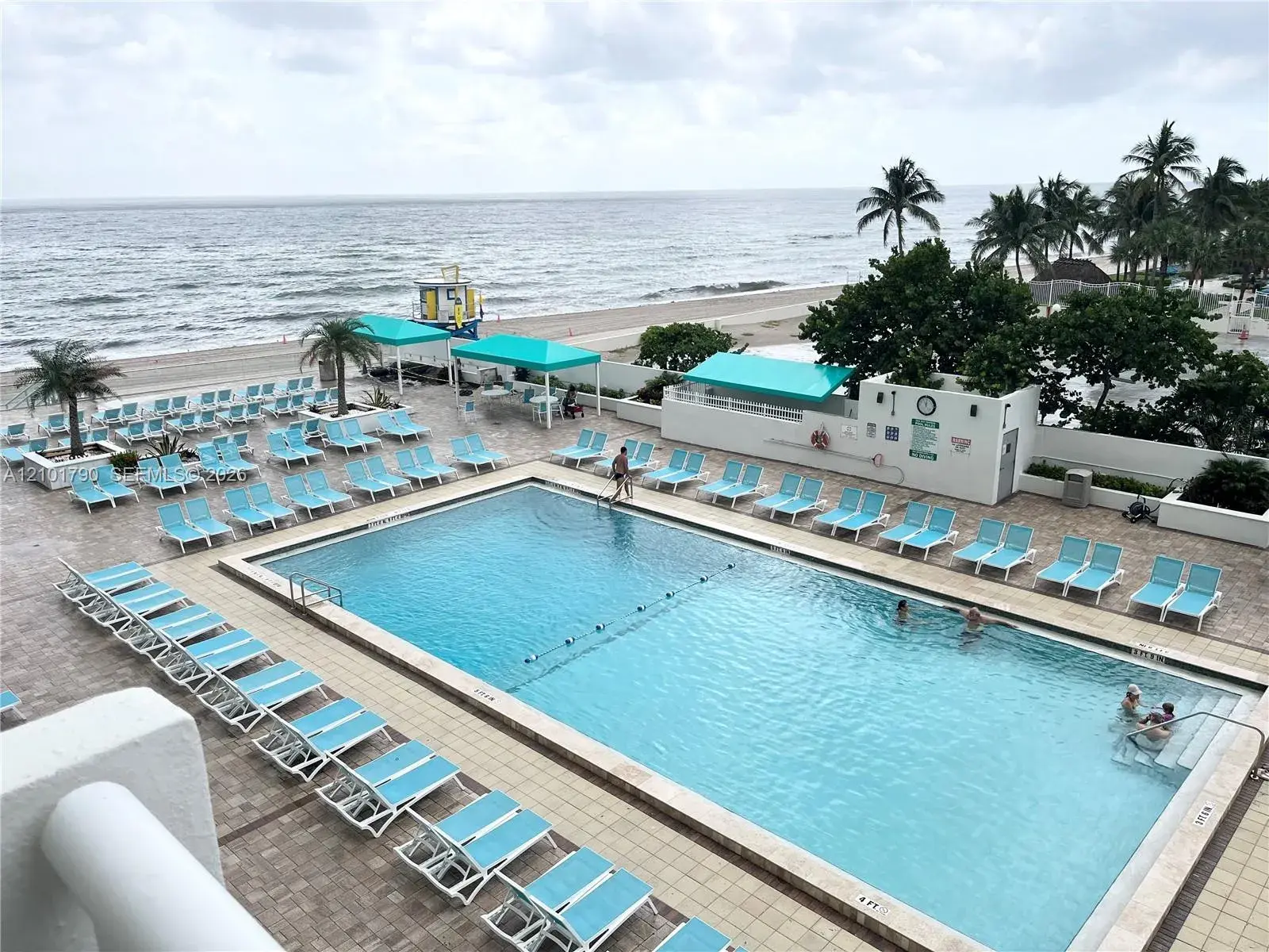 2 bedroom 2 bath Residential Lease for rent at 3725 S Ocean Dr # 406, Hollywood FL 33019