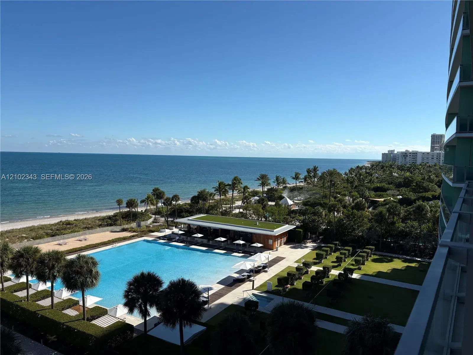 2 bedroom 3 bath Residential Lease for rent at 350 Ocean Dr # 704N, Key Biscayne FL 33149
