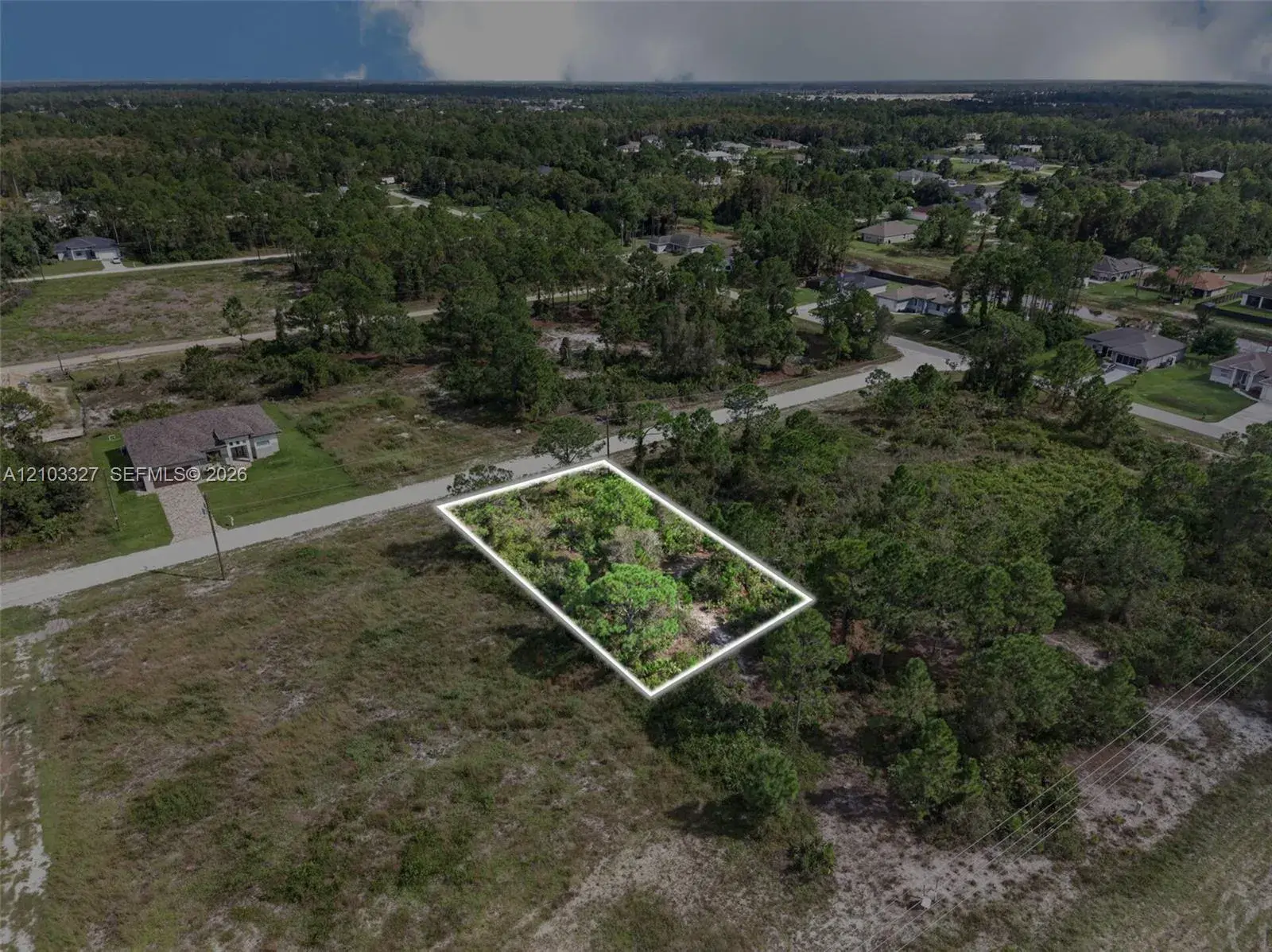 Land/Boat Docks for sale at 846 Burns Ave S, Lehigh Acres FL 33974
