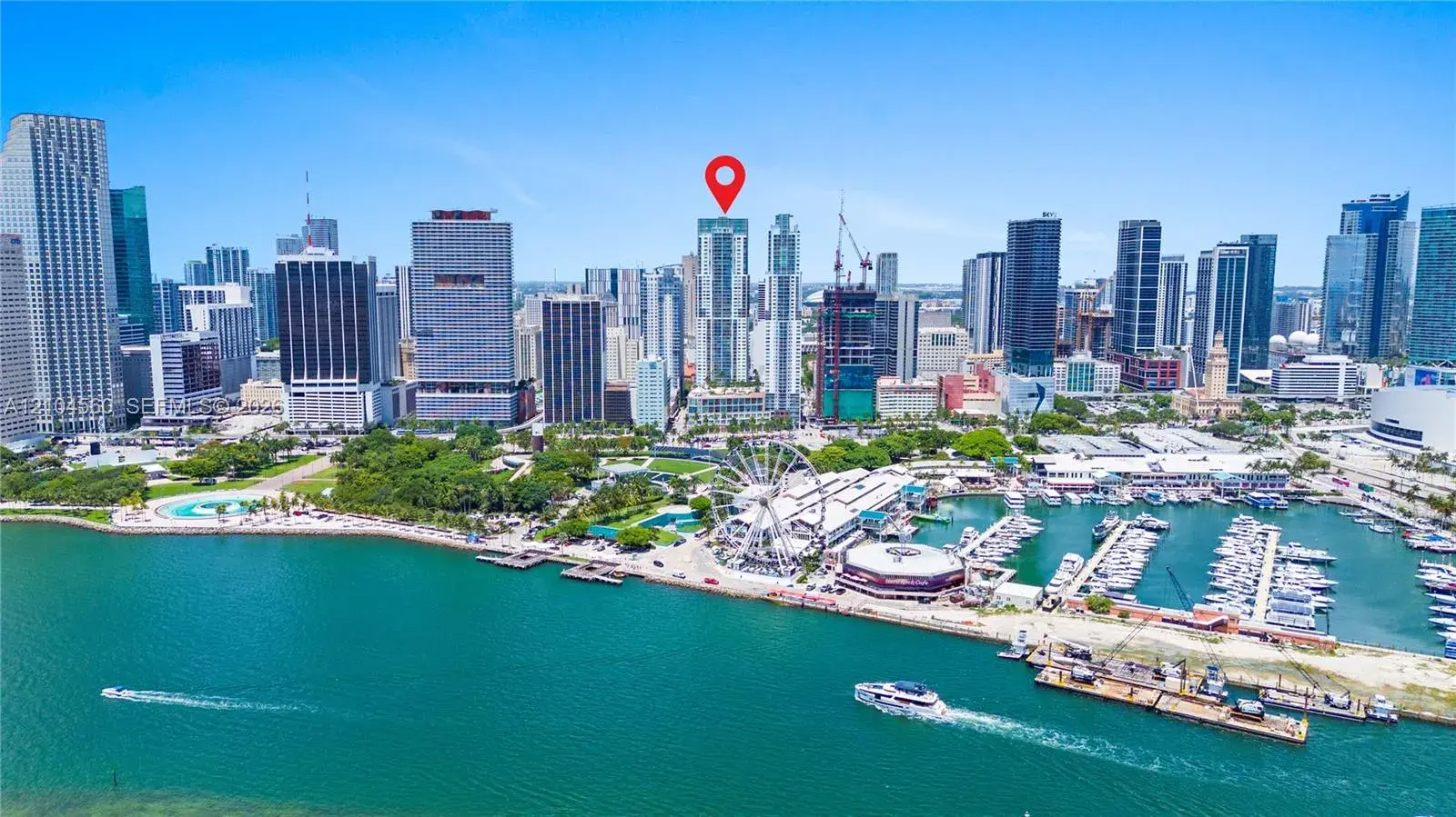 1 bedroom 1 bath Residential for sale at 253 NE 2nd St # 424, Miami FL 33132