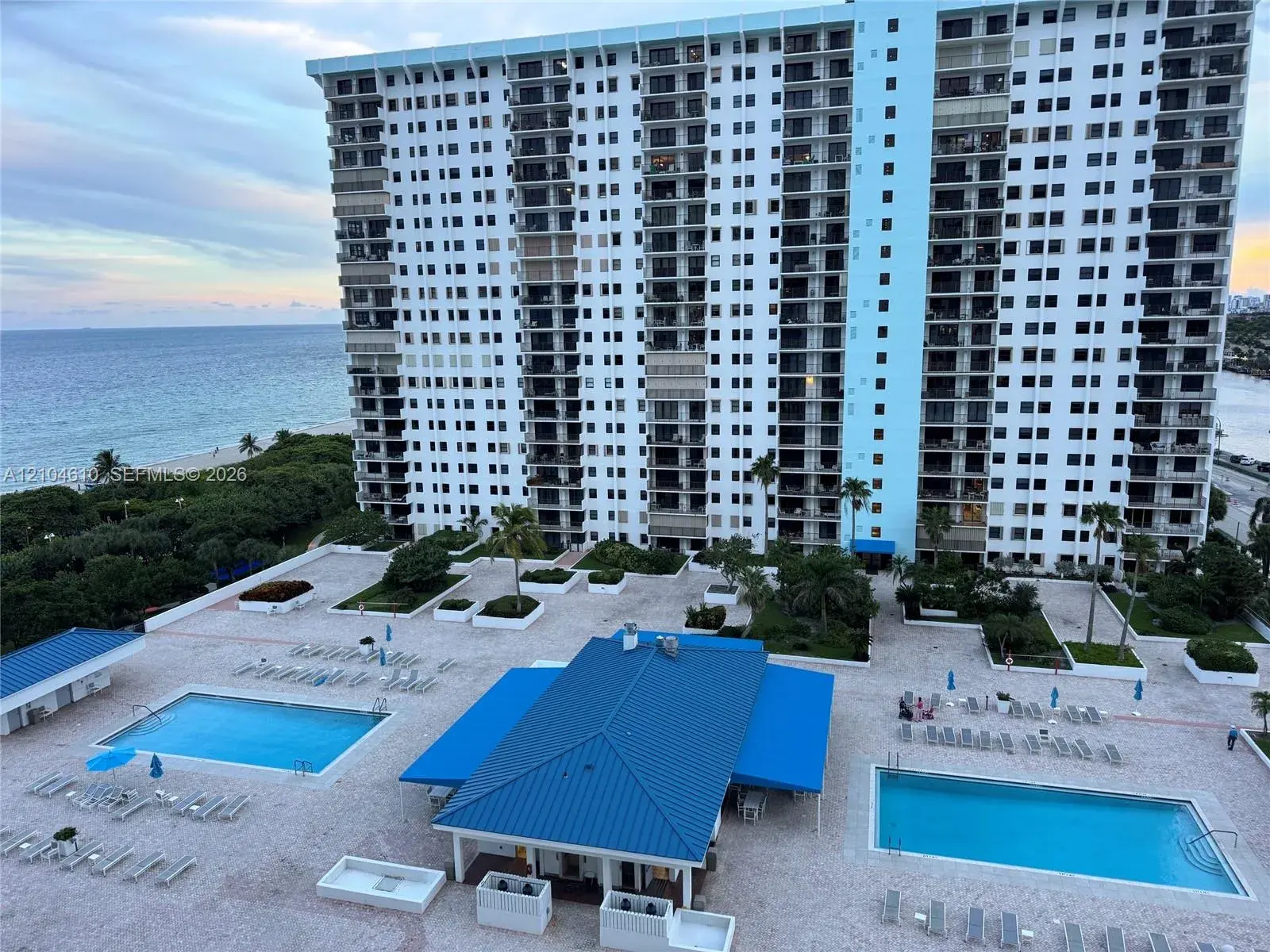 2 bedroom 2 bath Residential Lease for rent at 1201 S Ocean Dr # 1504N, Hollywood FL 33019