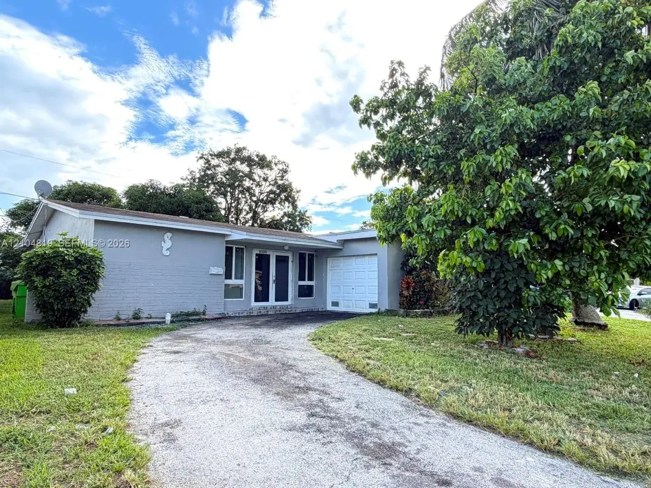 4 bedroom 2 bath Residential for sale at 8590 NW 25th Ct, Sunrise FL 33322