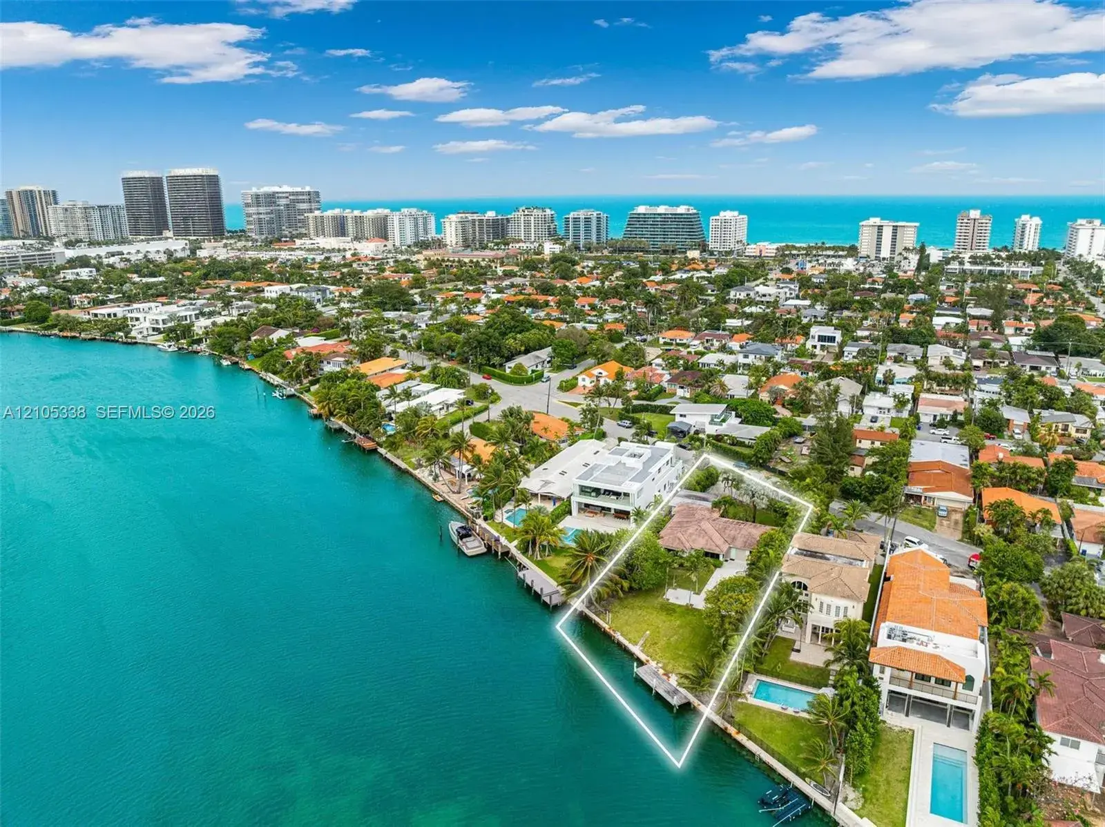 4 bedroom 4 bath Residential for sale at 9250 Bay Dr, Surfside FL 33154
