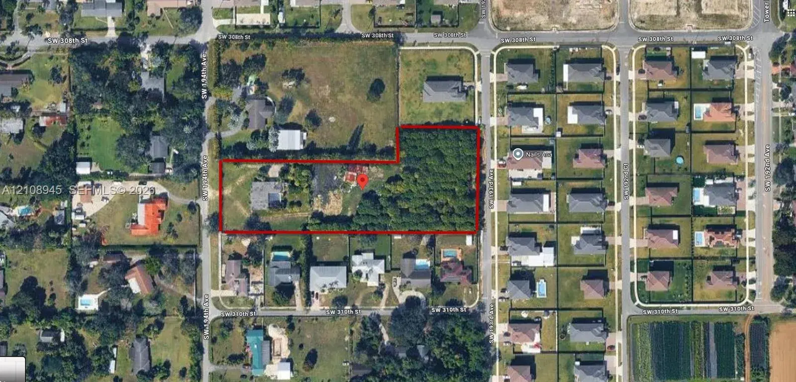 Land/Boat Docks for sale at 30905 SW 194th Ave, Homestead FL 33030