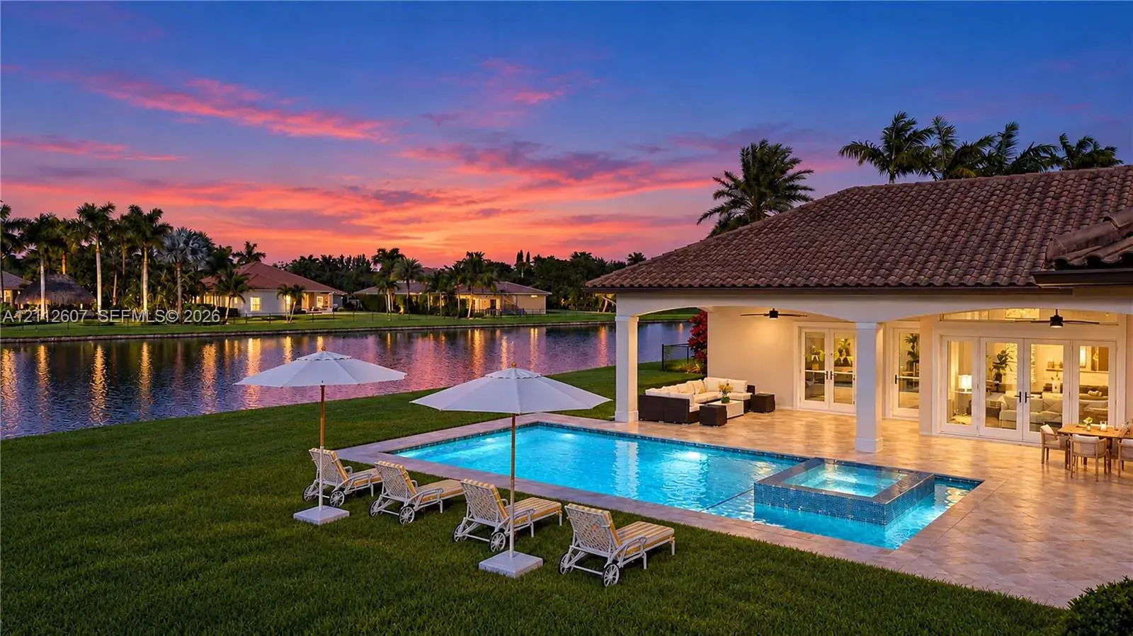5 bedroom 5 bath Residential for sale at 14443 S Jockey Cir S, Davie FL 33330