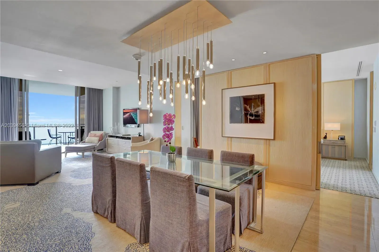 2 bedroom 2 bath for rent at 9703 COLLINS # 1206, Bal Harbour FL 33154