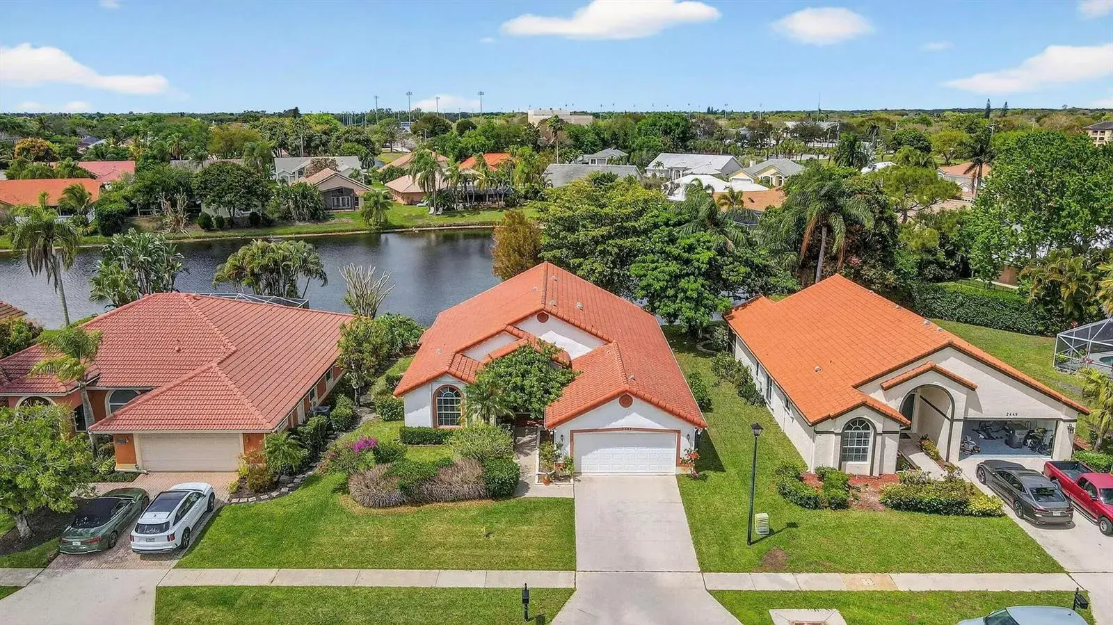 4 bedroom 2 bath Residential for sale at 2453 Stonegate Drive, Wellington FL 33414