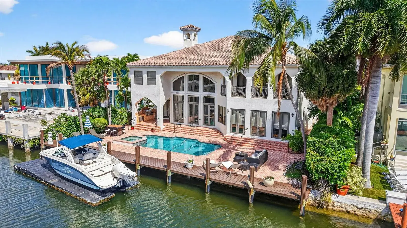 5 bedroom 6 bath Residential for sale at 2406 Barcelona Drive, Fort Lauderdale FL 33301